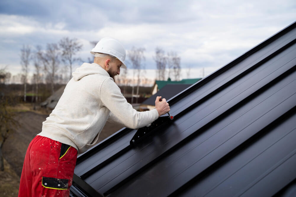 Slate roof restoration on a large Hammersmith property